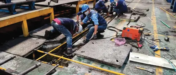 Sửa chữa đường ống thủy lực