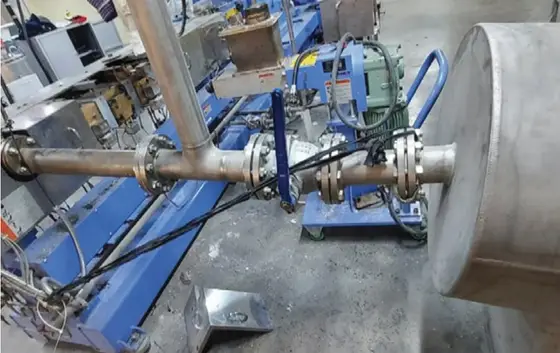 Sửa chữa bồn áp suất, máy hút chân không tại dây chuyền kéo sợi